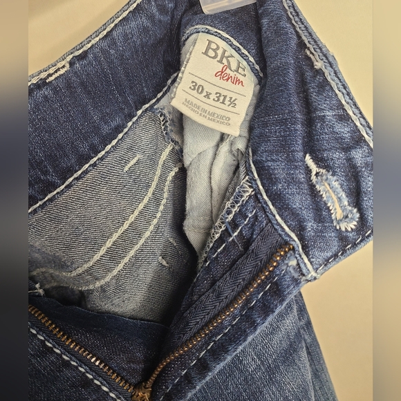 BKE Denim Culture Distressed Jeans sz W30xL31½ Women's - Picture 4 of 4